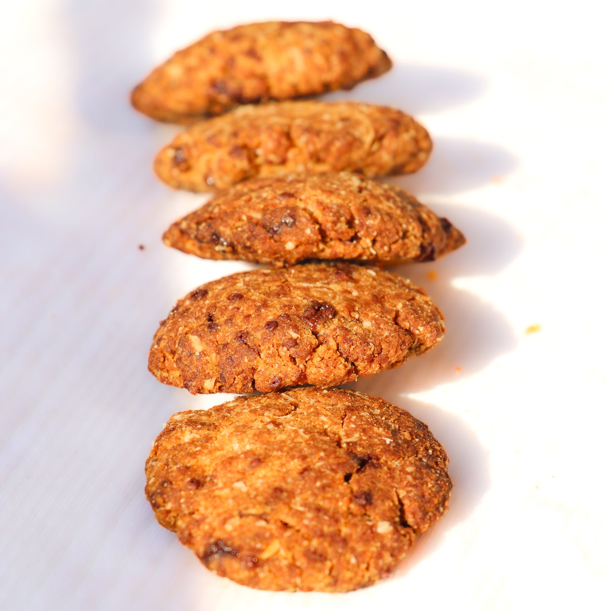 Coconut Jaggery cookies, Jaggery cookies, No Maida, No Refined Sugar, No Added Sugar, No Preservatives, No Artificial Flavors, Gluten Free, Home Made, Healthy Cookies, The N Cookies